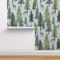 Wintertime Woods - Large Print