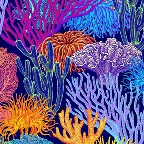 Glowy Coral Reef